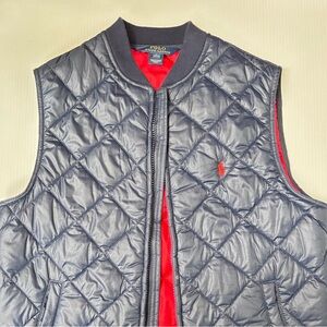 Polo by Ralph Lauren Navy Quilted Puffer Vest- Unisex